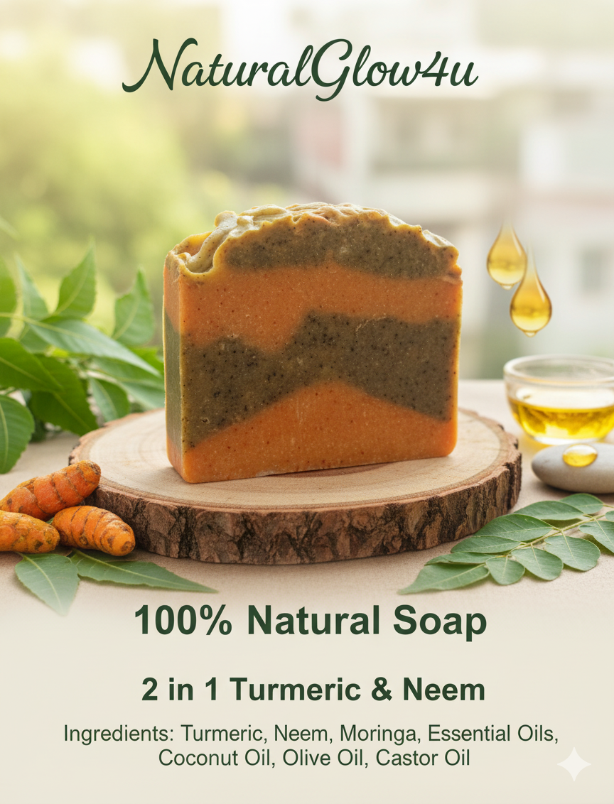 NaturalGlow handmade cold process soap