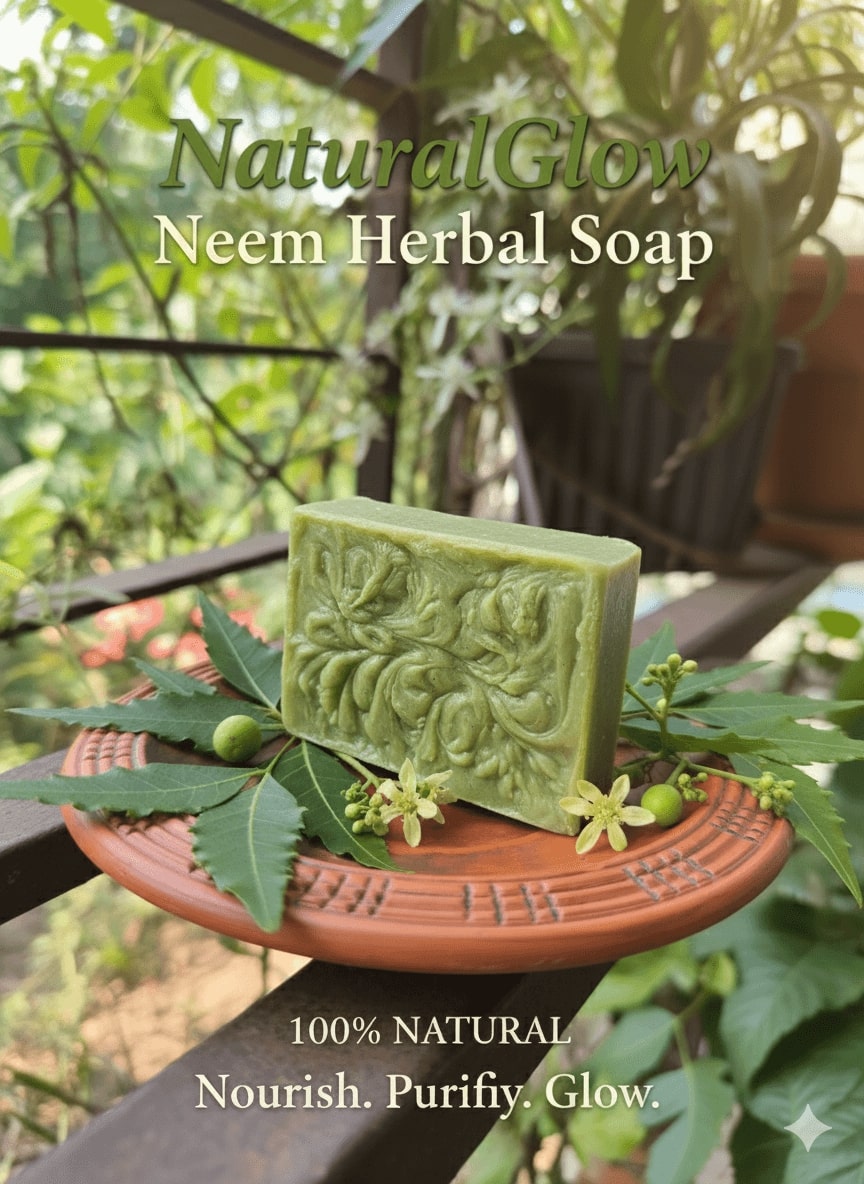 NaturalGlow handmade cold process soap