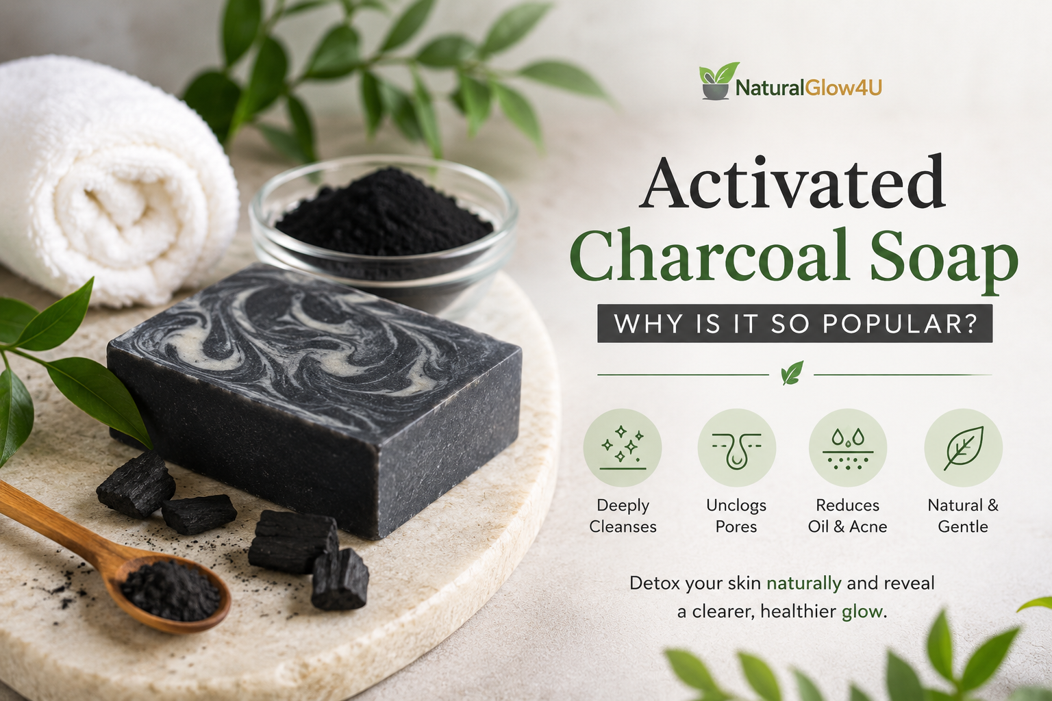 Activated Charcoal Soap: Why Is It So Popular?