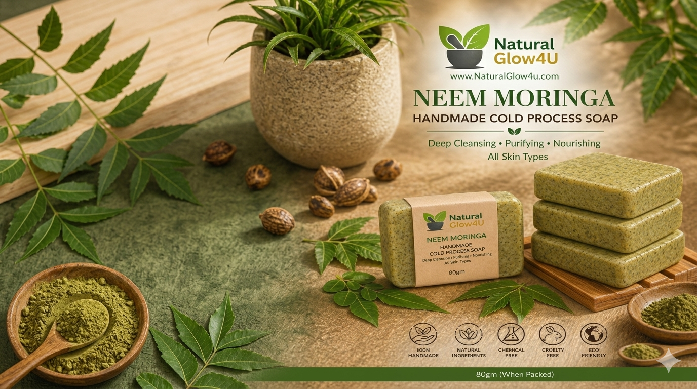 Struggling With Oily or Blemish-Prone Skin? Neem & Moringa May Help.