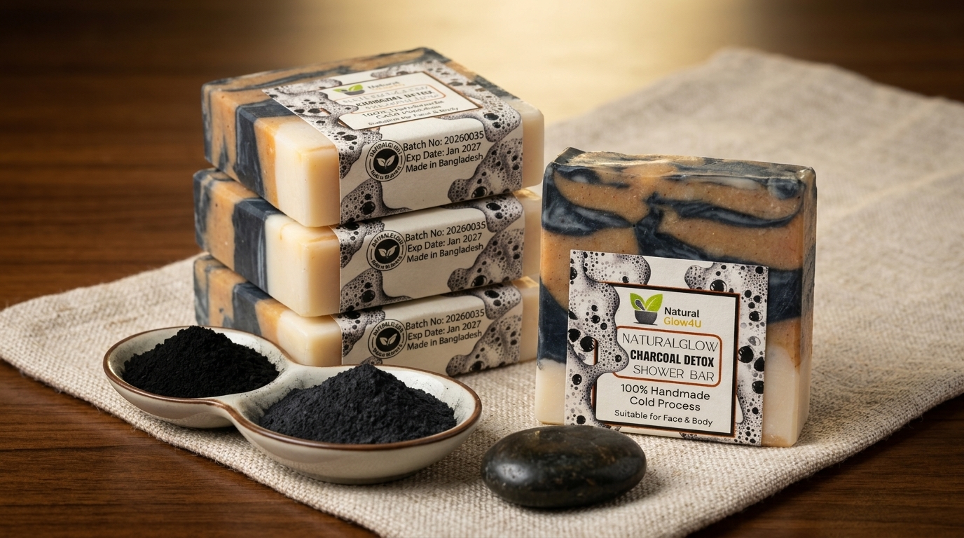 Charcoal Detox Shower Bar