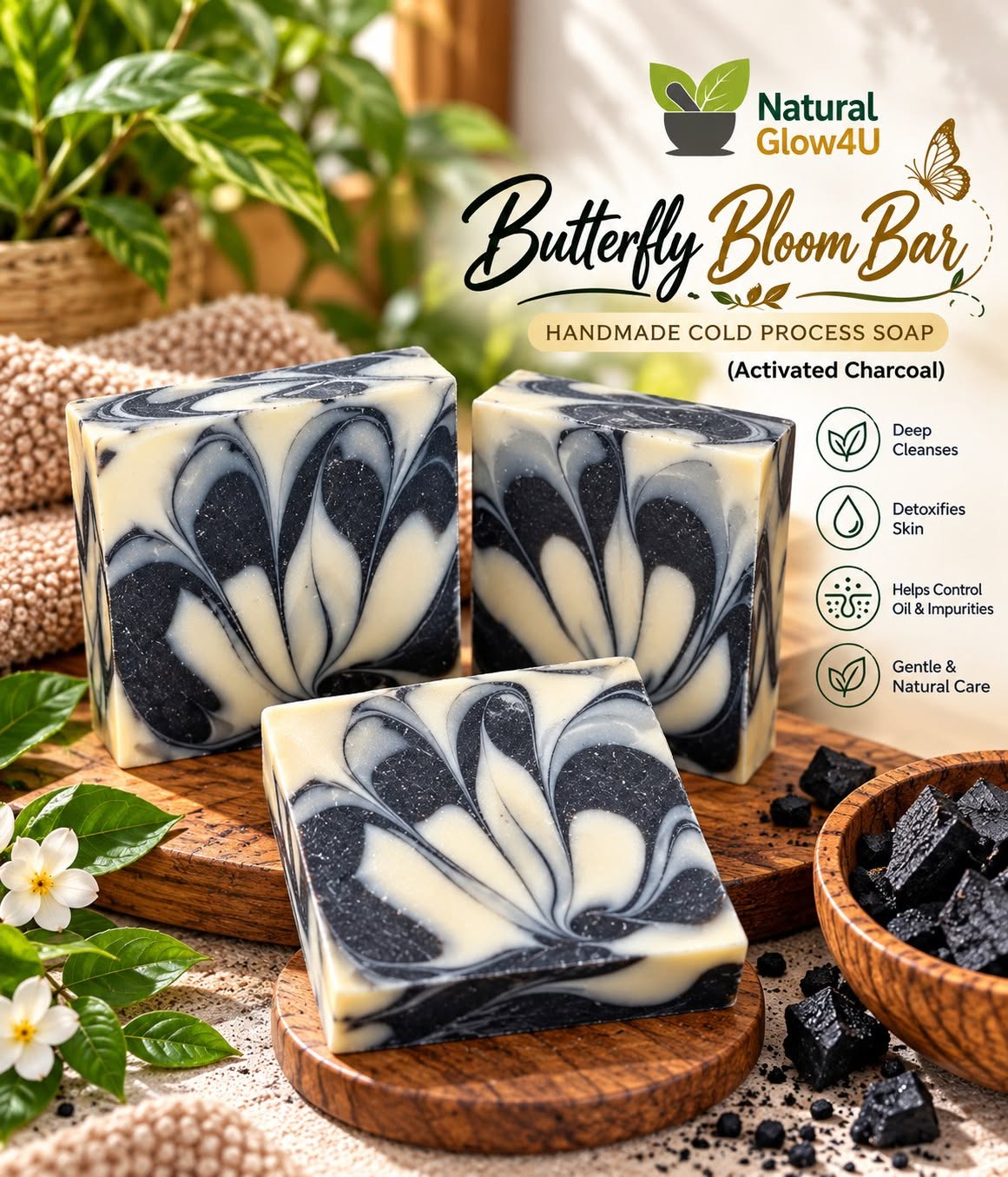 Butterfly Bloom Bar handmade soap Bangladesh