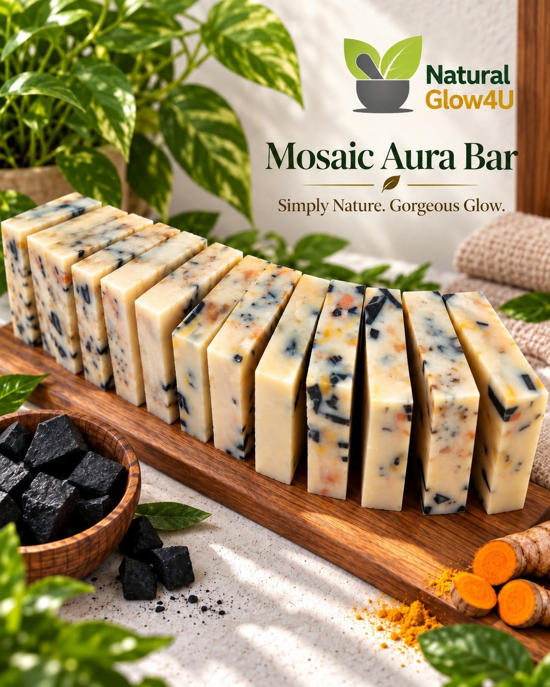 NG4u Mosaic Aura Bar handmade soap Bangladesh