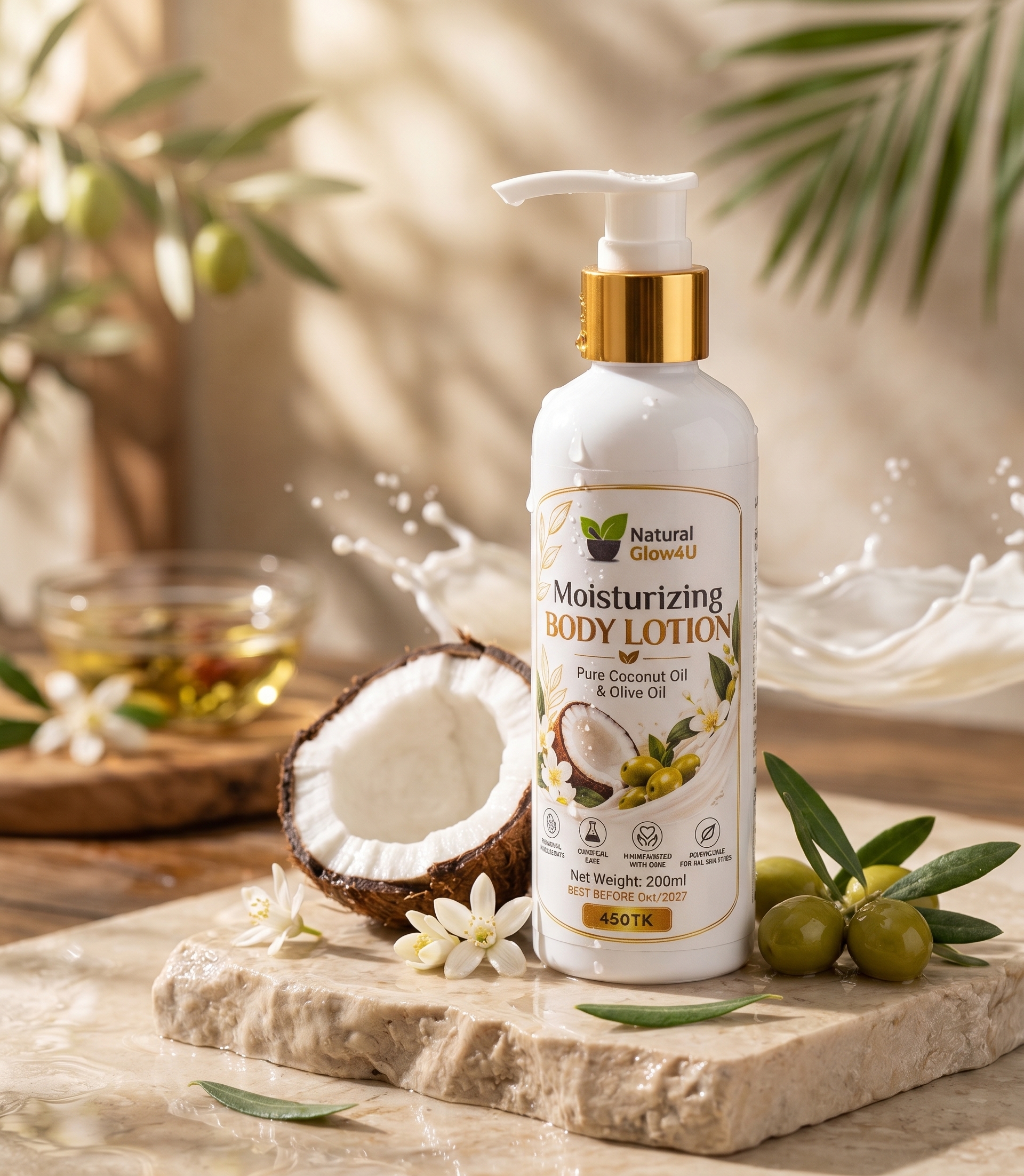 Moisturizing Body Lotion handmade soap Bangladesh